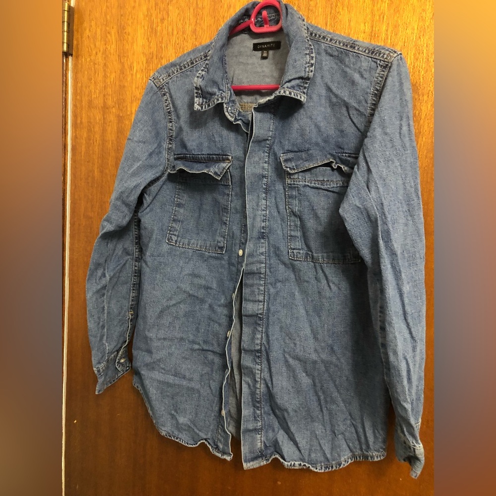 As Is Denim blouse